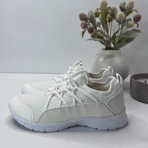 Vionic Zeliya Lace Up Mesh Athletic Sneaker White Women's US 6 NWOB